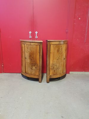 paire de tables de chevet Art déco dans le style de Paul Frank
