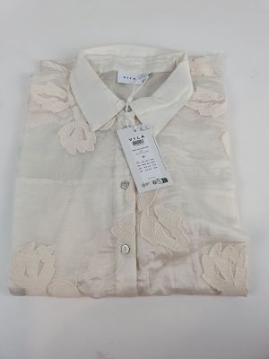 VILA - Chemise manches longues VIBEKA - Taille 40 - Motifs f…