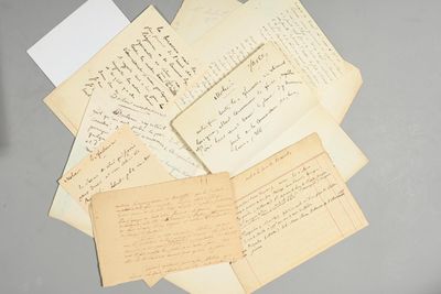 [MOLIÈRE]. - Manuscrit d'1 p. ½ in-4. Février 1830. Texte de…