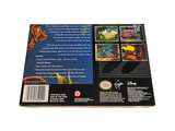 a back cover of a video game with a picture of a dog