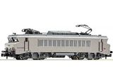 the train is silver and black
