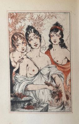 [CURIOSA]. BIBLIOTHÈQUE DES CURIEUX. Ensemble 4 ouvrages. CA…