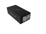 a black box that is open on a white background