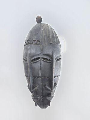 MALI Masque double visage H : 39cm