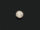 an old cut diamond on a black background