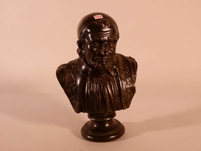 Anonyme, fin XIXème début XXème siècle. Buste reliquaire en …