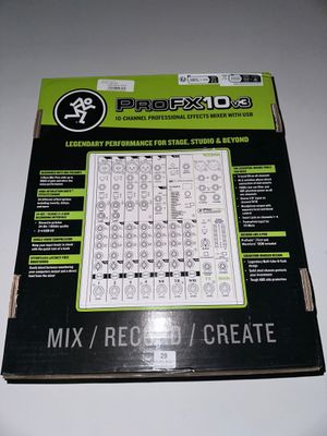 Table mixage MACKIE 10 voies PROXF10v3. - Photo 1