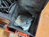 a tool box that has some wires inside of it