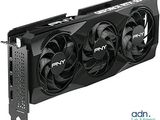 the graphics card has three fans on top of it