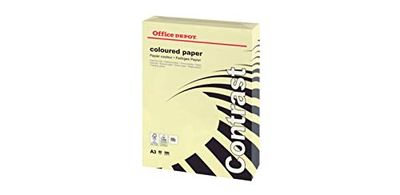 OFFICE DEPOT - Papier couleur Contrast - A3 80g Jaune - 500 …
