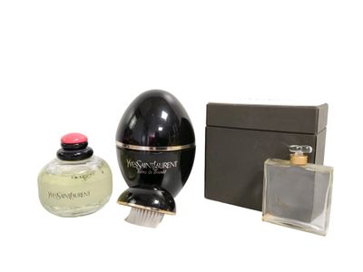 Lot de 4 articles de décoration relatifs à la parfumerie YVE…
