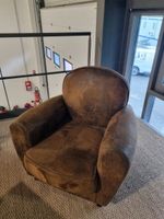 1 mobilier de salon de slyle "club" en tissu façon cuir comp… (photo 2)