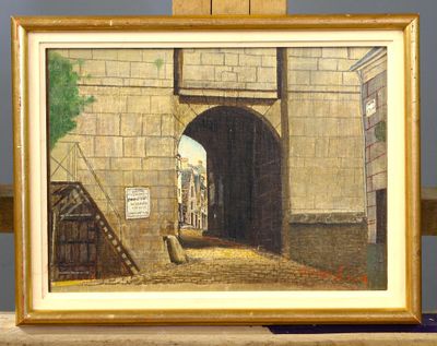 une image d'un tableau accroché au mur