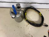 a couple of wires that are connected to a water meter
