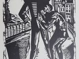 an image of a black and white drawing of a man and a woman