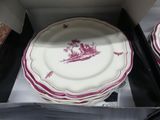 a lot of plates that are in a box