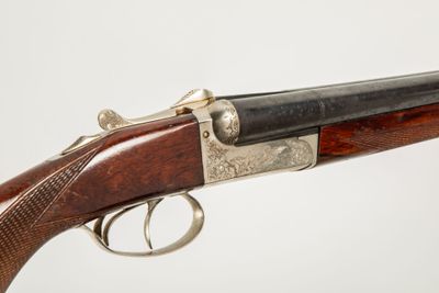 Fusil juxtaposé calibre 12/70 à extracteurs, fabrication Cha… - Photo 1