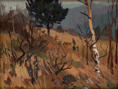 Fernand VETCOUR (1908 - 2001) Paysage