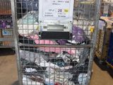 a cart with a lot of items inside of it