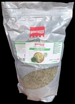 Lot d'environ 4 gros sachets de 300g de feuilles d'aneth DDM…