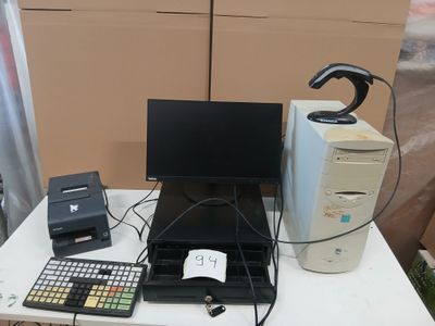 Ensemble complet de caisse informatique comprenant unité cen…