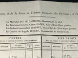 an old document with a picture of a map on it