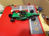 a toy car that is sitting on top of a table