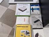 a lot of electronic items that are on the floor