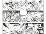 une page de bande dessinée sur laquelle figurent plusieurs personnages