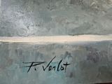 a close up of a piece of art with writing on it