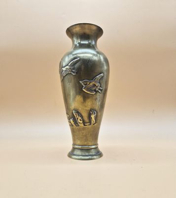 Travail de tranchée / Vase conçu à partir d’un obus, vers 19…