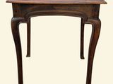 an image of a small table with a wooden top
