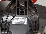 a close up of a metal object with a label on it
