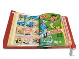 an open book with a picture of mickey mouse on it