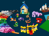 a lot of legos that are arranged in a circle