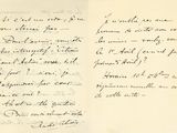 un gros plan d'un morceau de papier sur lequel on a écrit