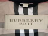burbery britt jacket in black and white check
