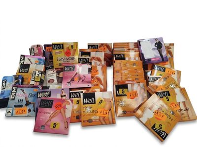 GROS Lot de collants et bas - DIM WELL LE BOURGET - 3,1kg de…