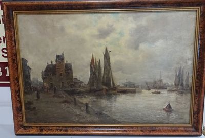 a picture of a picture of a painting on the wall