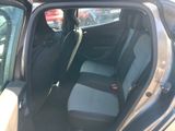 a black car with two seats in the back of it