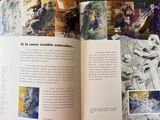 a picture of a book with pictures of people on it