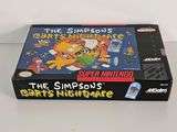the simpsons ' s super nintendo bart ' s triumph game box