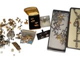 a box of jewelry that is sitting on a table