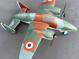 a toy airplane that is sitting on a table