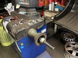 a machine that is sitting in a garage
