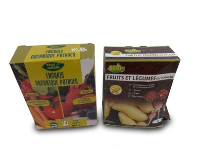 Lot de 2 - STAR JARDIN - Ce pack inclut 2 sacs de 4 kg de fe…