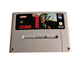 a nintendo game that is sitting on a white surface