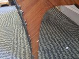 a picture of a piece of wood that has been torn off