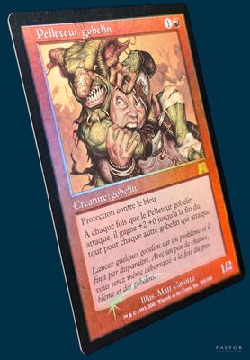 a picture of a card with a picture of a troll on it