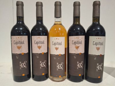 Lot de 5 Bouteilles Château Capitoul Coteaux du Languedoc La…